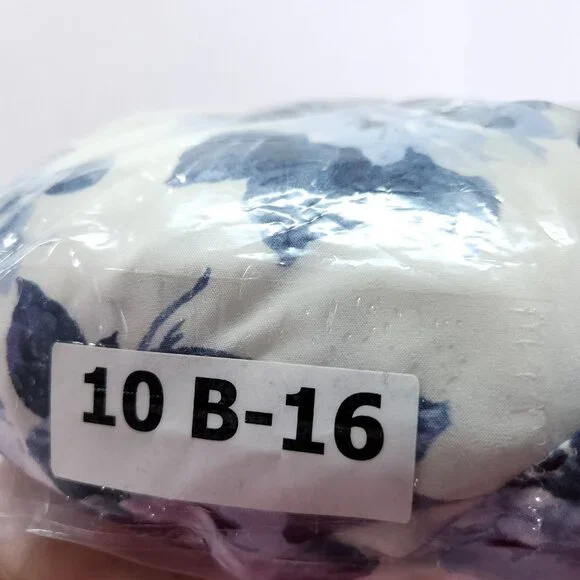 Abercrombie & Fitch Dress Size Small Blue Floral Corset Seamed Midi Slit - Picture 14 of 14